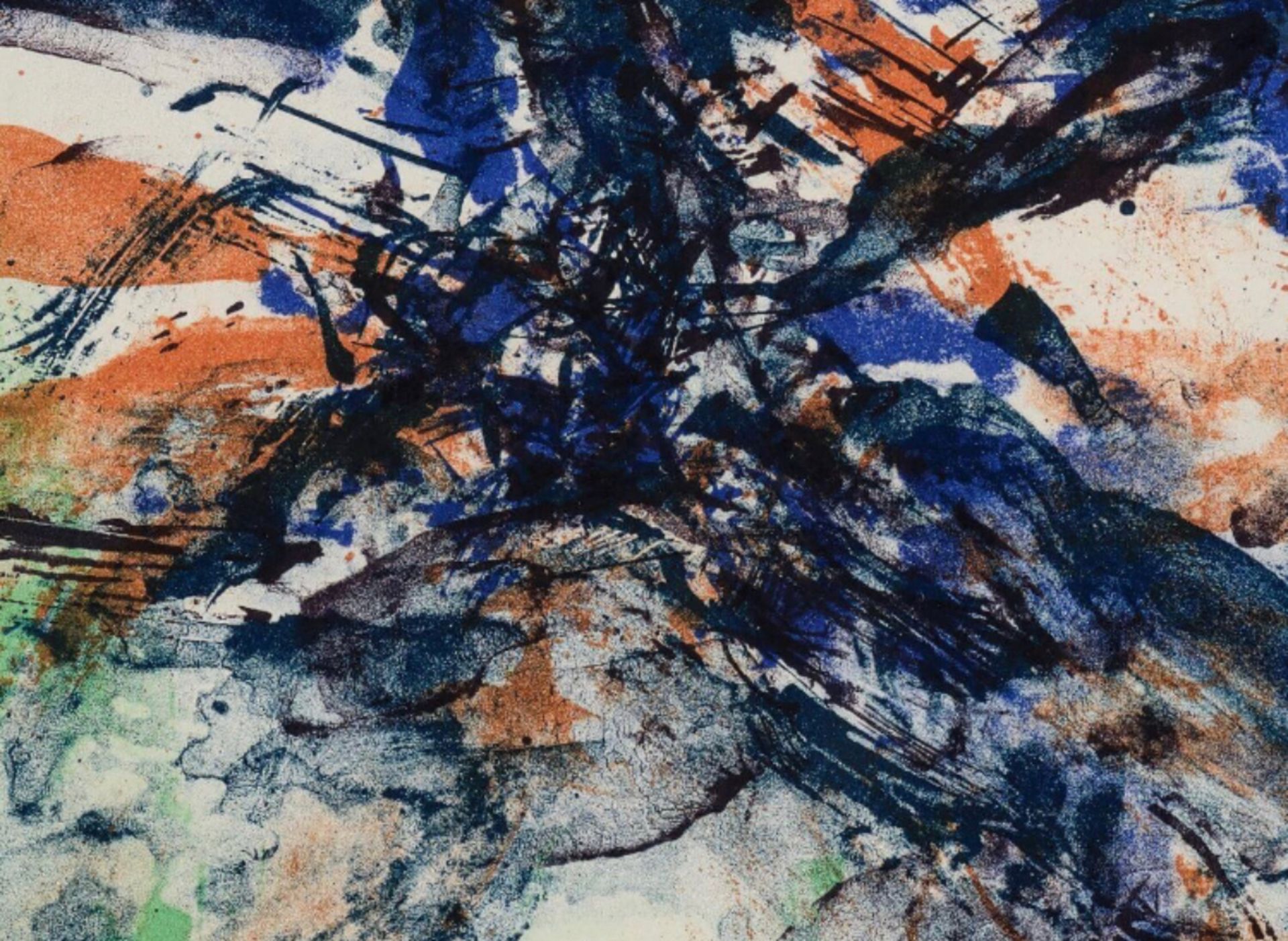 Zao Wou-Ki (1920-2013), Lithograph - Image 2 of 3