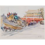Wu Guanzhong (1919-2010), Watercolor on Paper