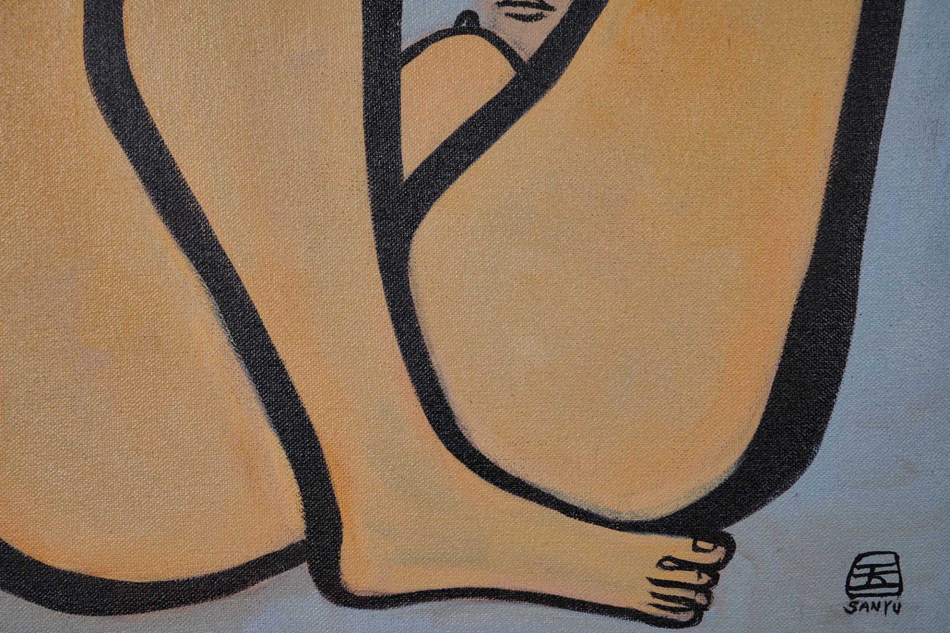 Sanyu (1895-1966), Oil Painting - Image 4 of 6