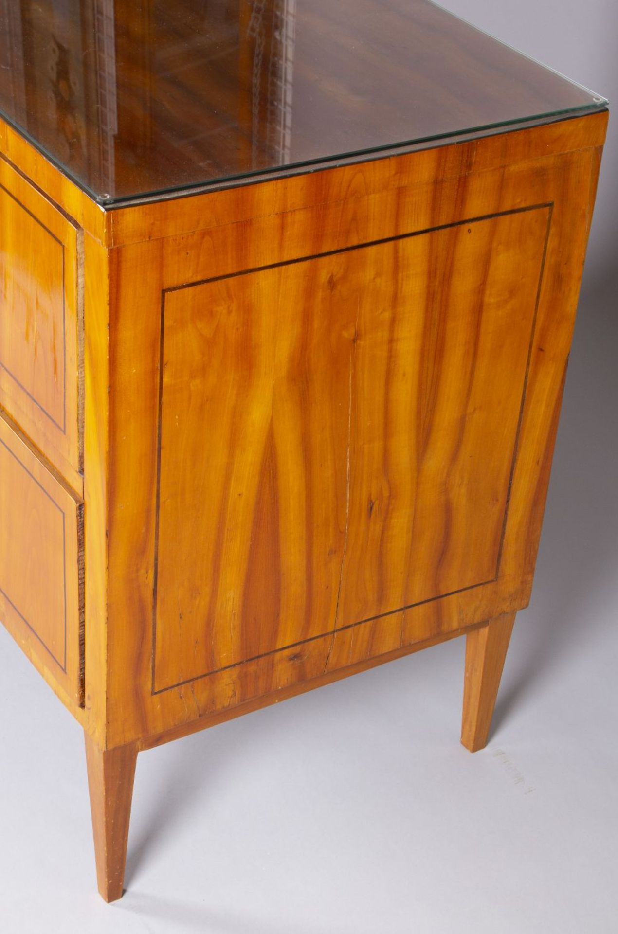 Biedermeier-Kommode Kirschbaum. - Bild 2 aus 4