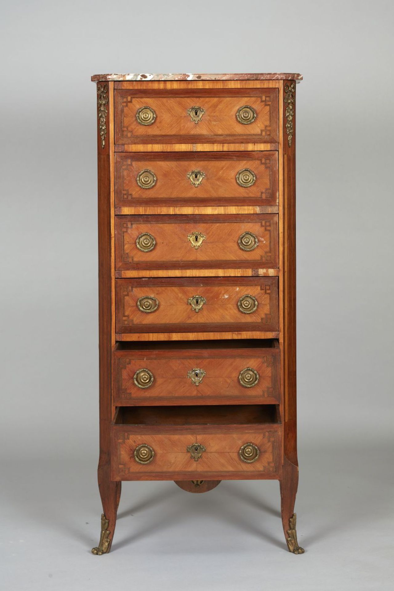 Chiffonier Nussbaum. 6-schübig. - Bild 4 aus 8