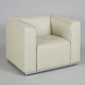 Lounge-Sessel Blox Verchromter