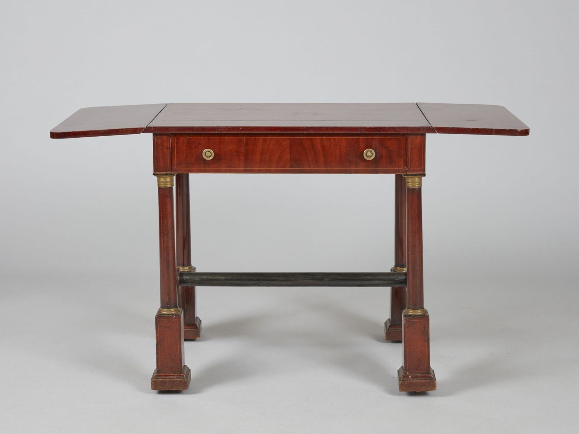 Biedermeier-Beistelltisch Mahagoni. - Image 3 of 6