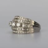 Brillant-Diamant-Ring Weißgold 750.
