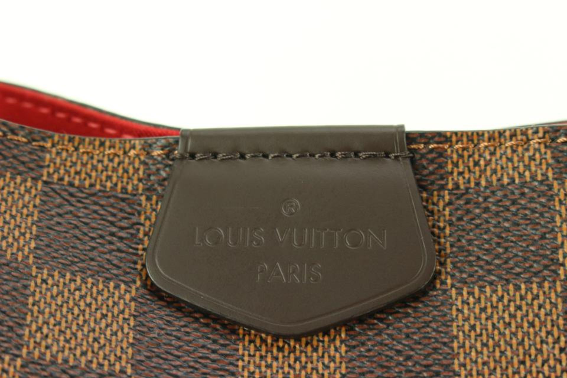 LOUIS VUITTON DAMIER EBENE GRACEFUL PM HOBO DELIGHTFUL ARTSY - Image 6 of 11