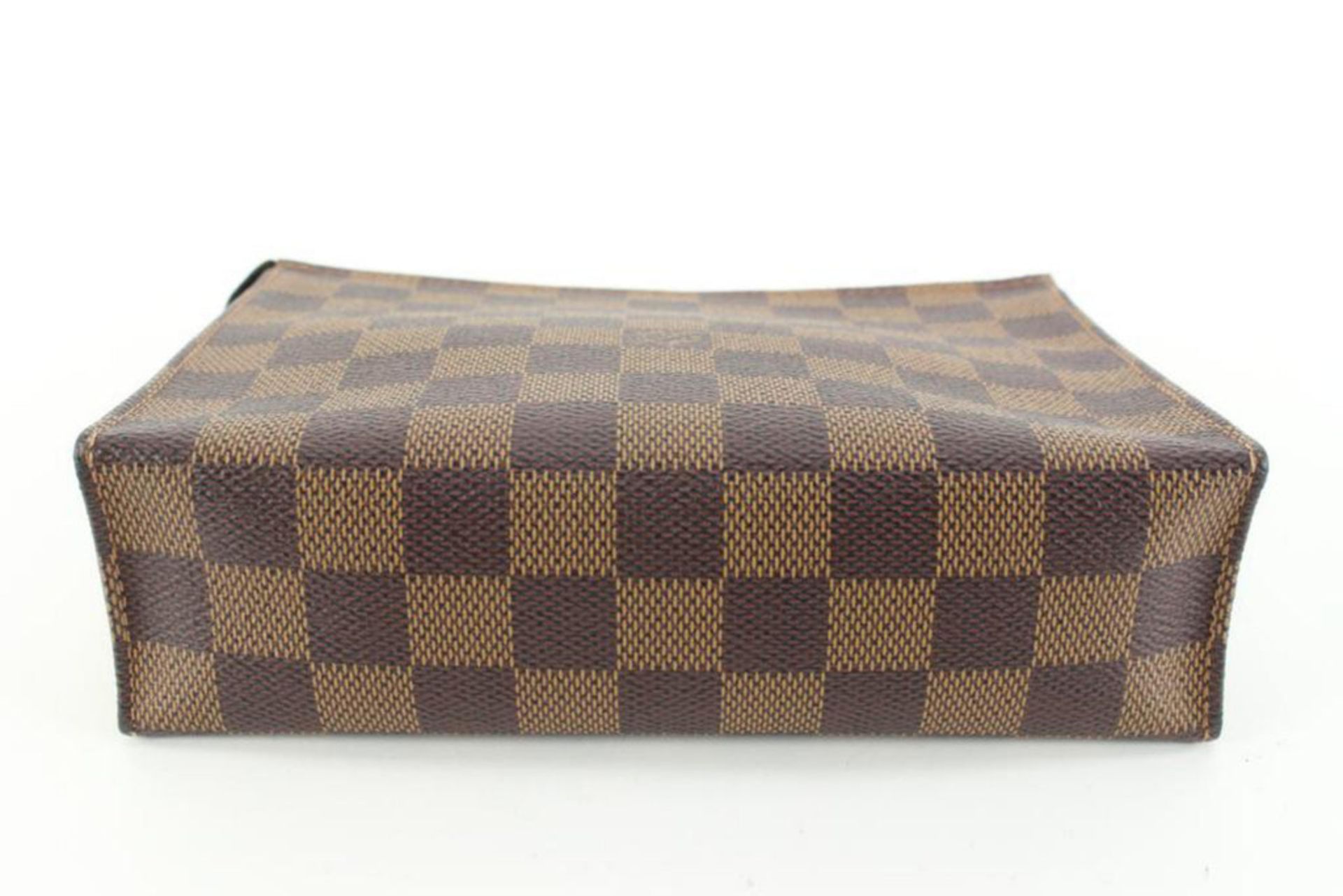 LOUIS VUITTON SPECIAL ORDER DAMIER EBENE TOILETRY POUCH 19 - Bild 4 aus 11