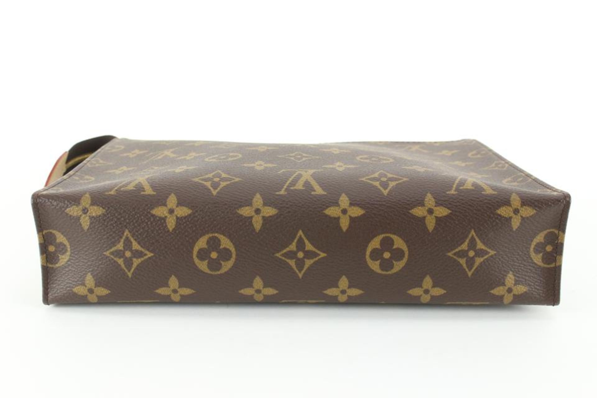 LOUIS VUITTON MONOGRAM TOILETRY POUCH 26 POCHE TOILETTE - Bild 7 aus 11