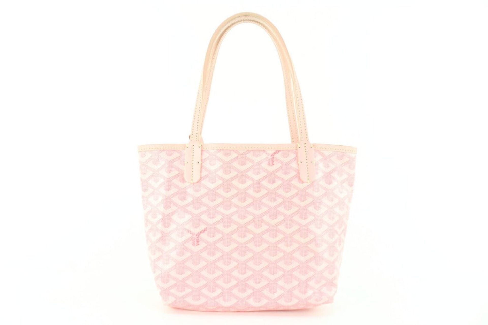 GOYARD PINK CHEVRON MINI ANJOU SAINT LOUIS WITH POUCH - Bild 7 aus 12