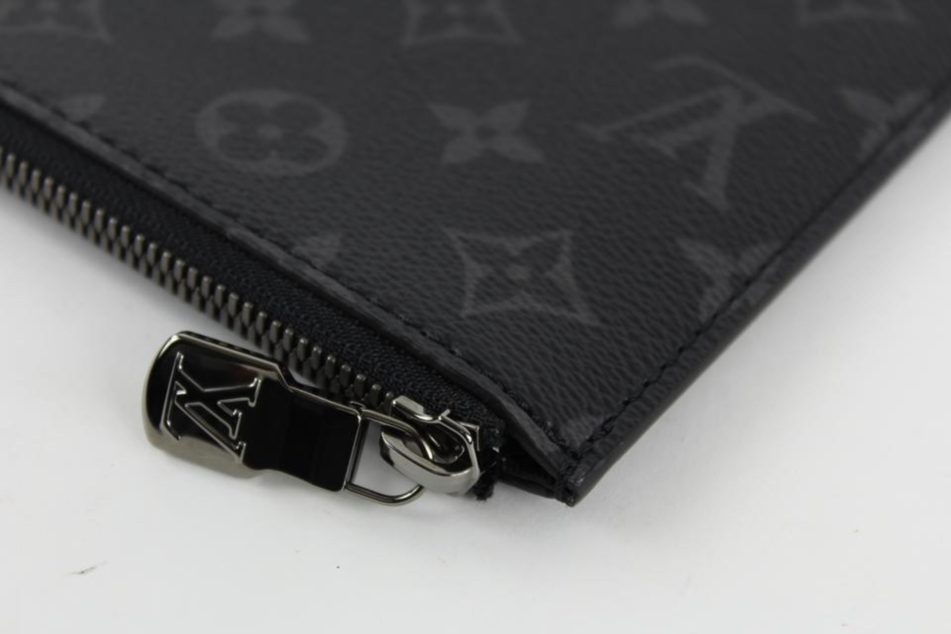 LOUIS VUITTON ULTRA RARE MONOGRAM ECLIPSE FRAGMENT CABAS LIGHT POCHETTE - Image 4 of 11