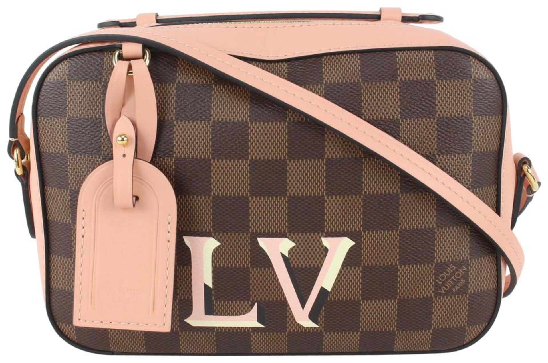 LOUIS VUITTON DAMIER EBENE VENUS SANTA MONICA CAMERA BAG CROSSBODY - Image 3 of 14