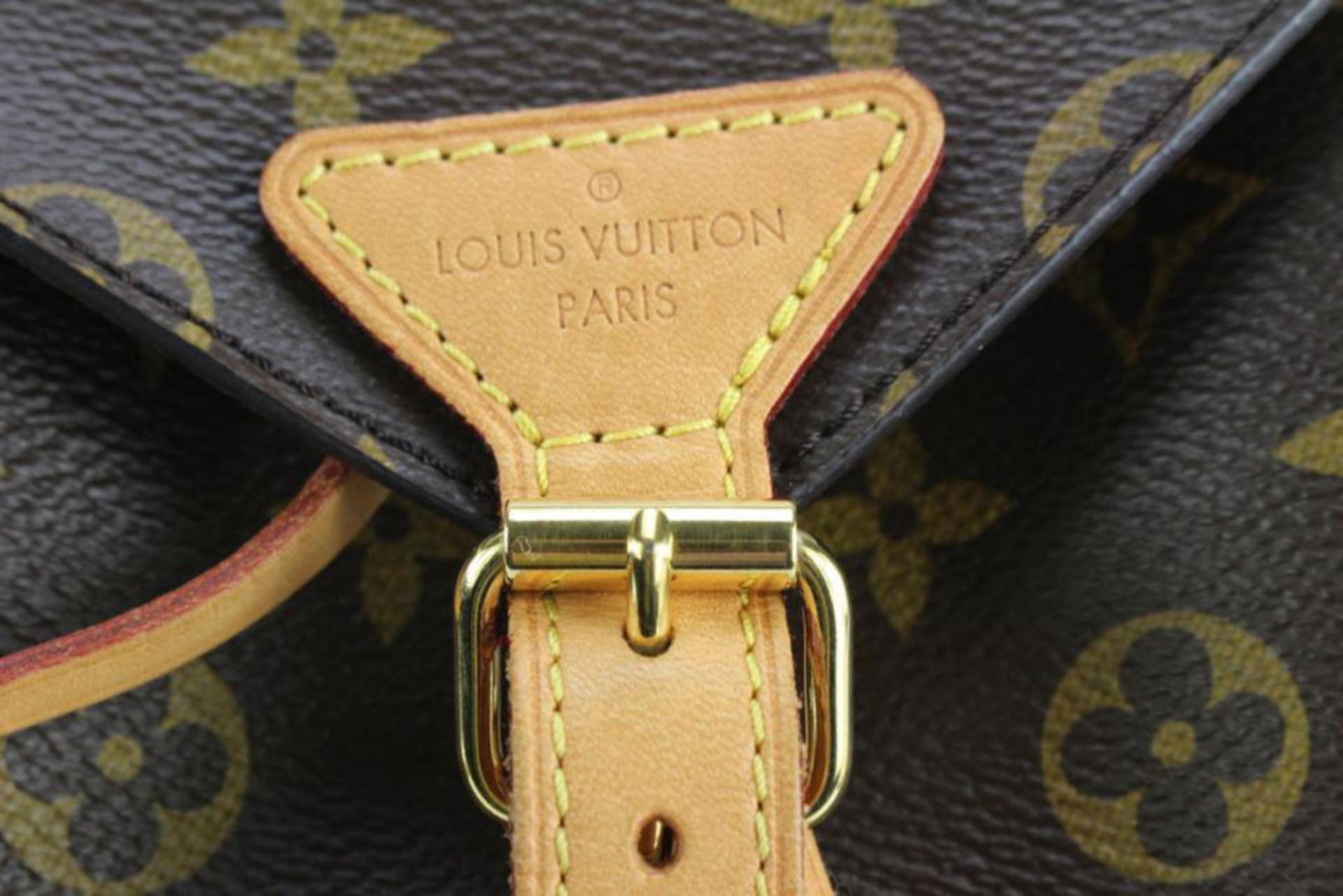 LOUIS VUITTON MONOGRAM MONTSOURIS NM PM BACKPACK - Image 10 of 15