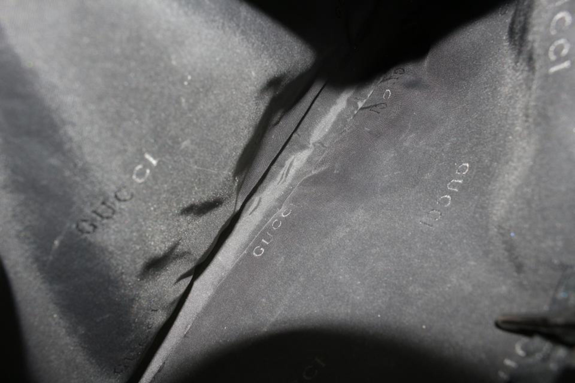 GUCCI ORANGE X BLACK JACKIE-O HOBO BAG - Bild 10 aus 12