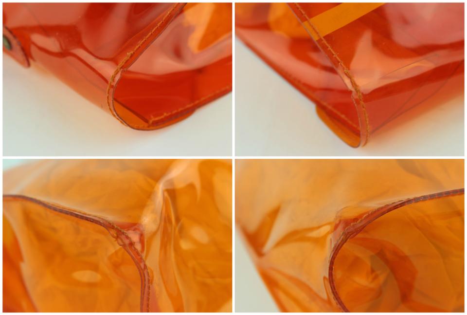 HERMÈS 1998 TRANSLUCENT ORANGE L'EXPOSITION CLEAR SOUVENIR KELLY - Image 12 of 16