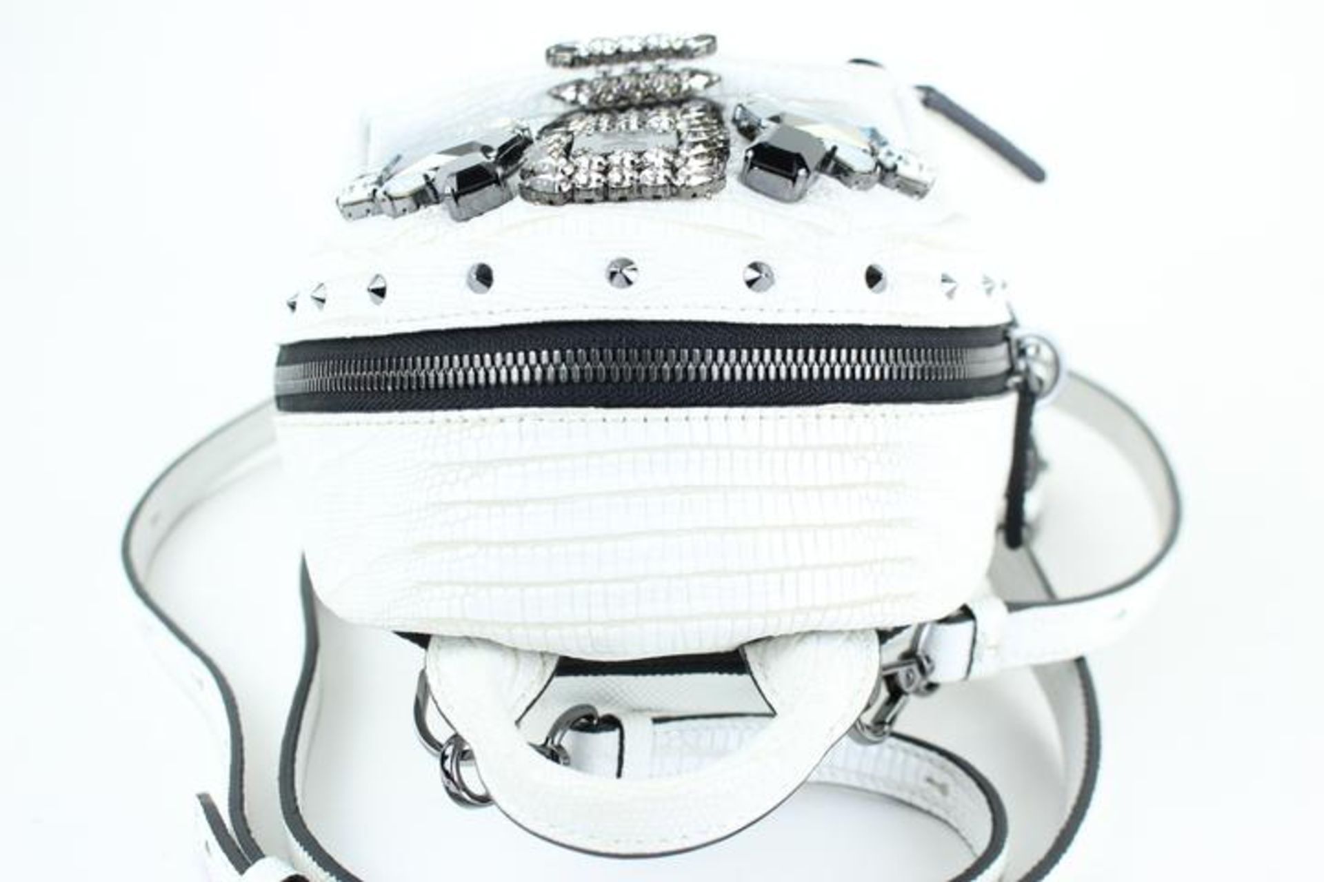 MCM MINI SWAROVSKI SPECIAL BACKPACK - Image 5 of 12