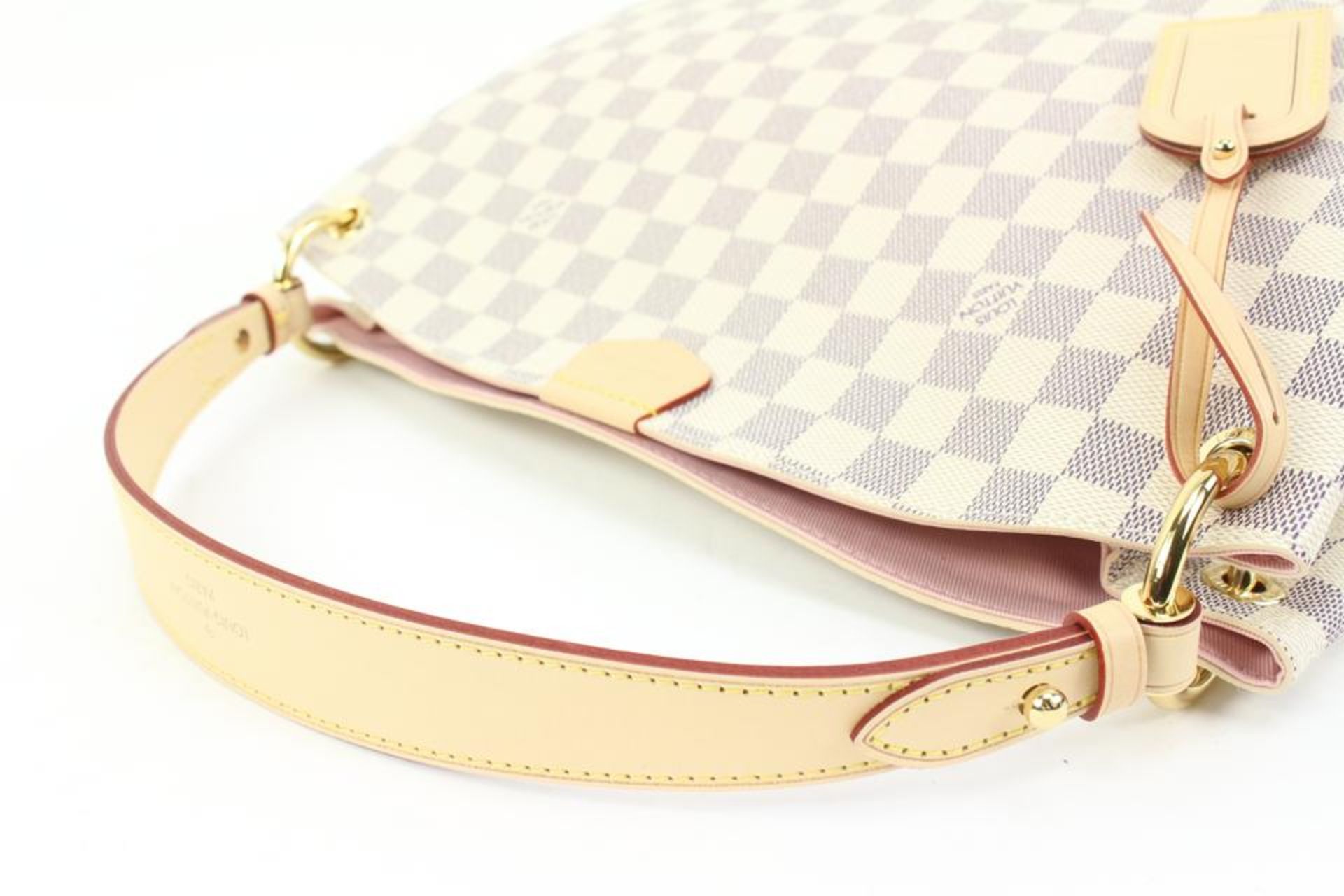 LOUIS VUITTON DAMIER AZUR BALLERINE GRACEFUL PM HOBO - Image 11 of 14