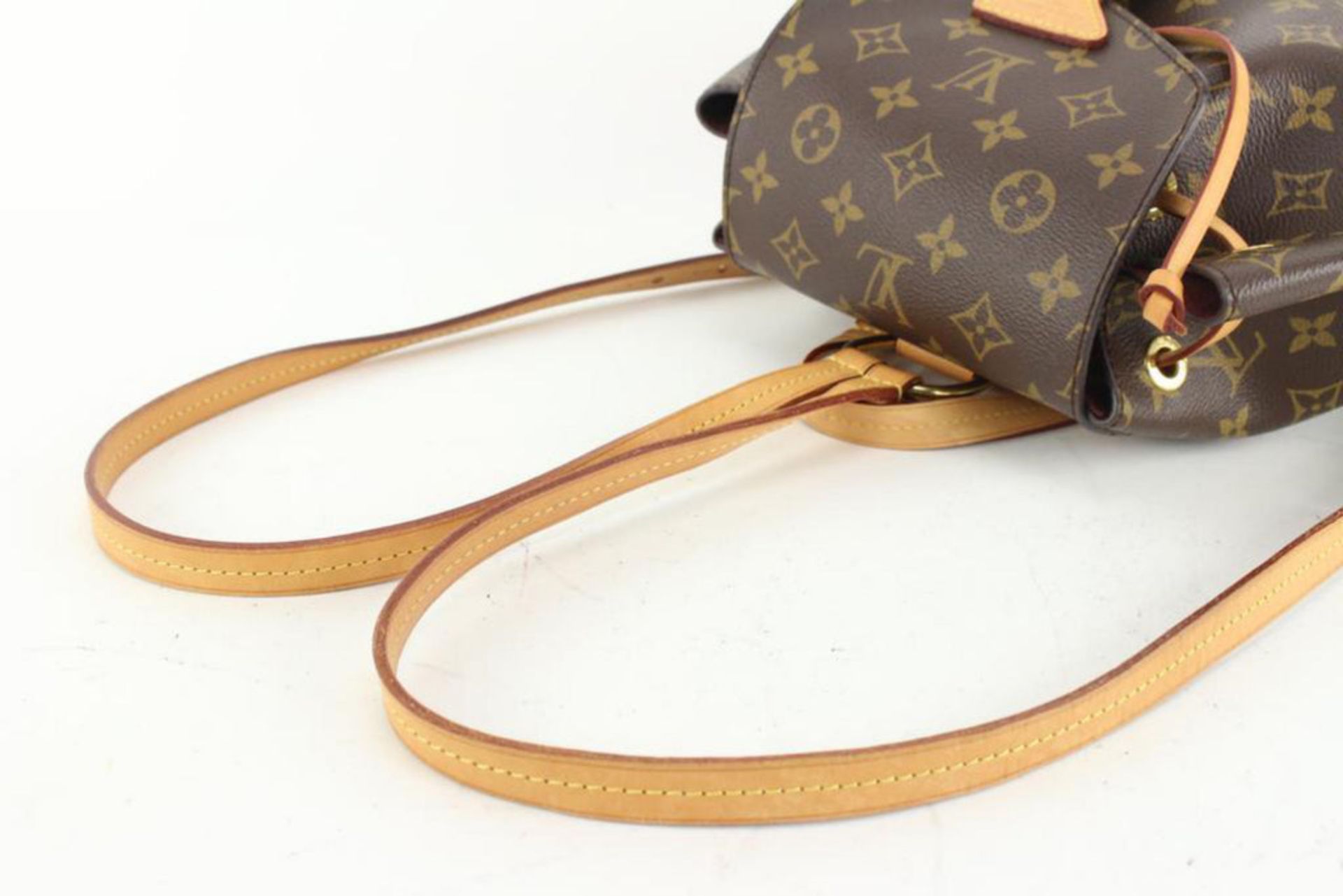 LOUIS VUITTON MONOGRAM MONTSOURIS NM PM BACKPACK - Image 12 of 15