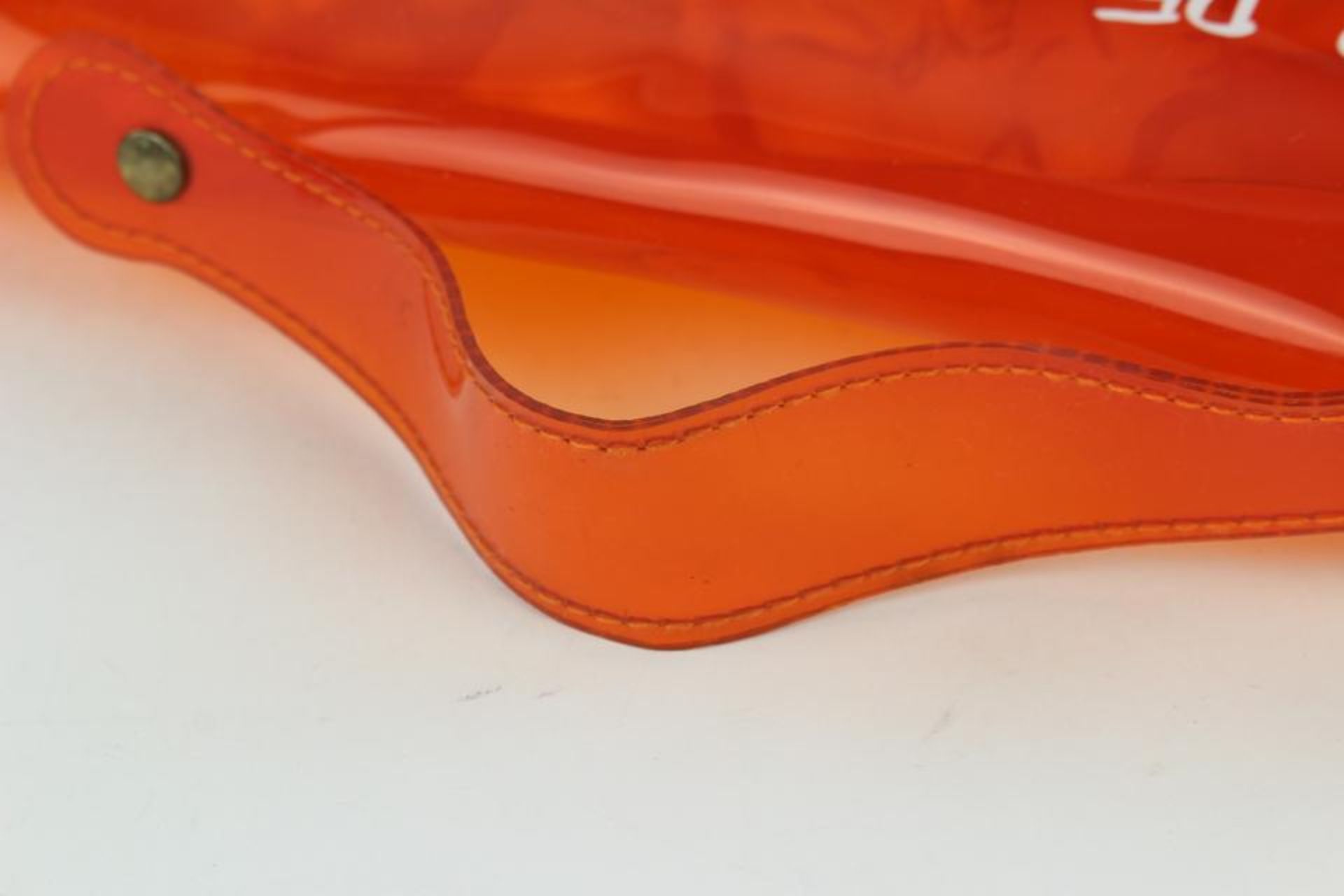 HERMÈS 1998 TRANSLUCENT ORANGE L'EXPOSITION CLEAR SOUVENIR KELLY - Bild 8 aus 16