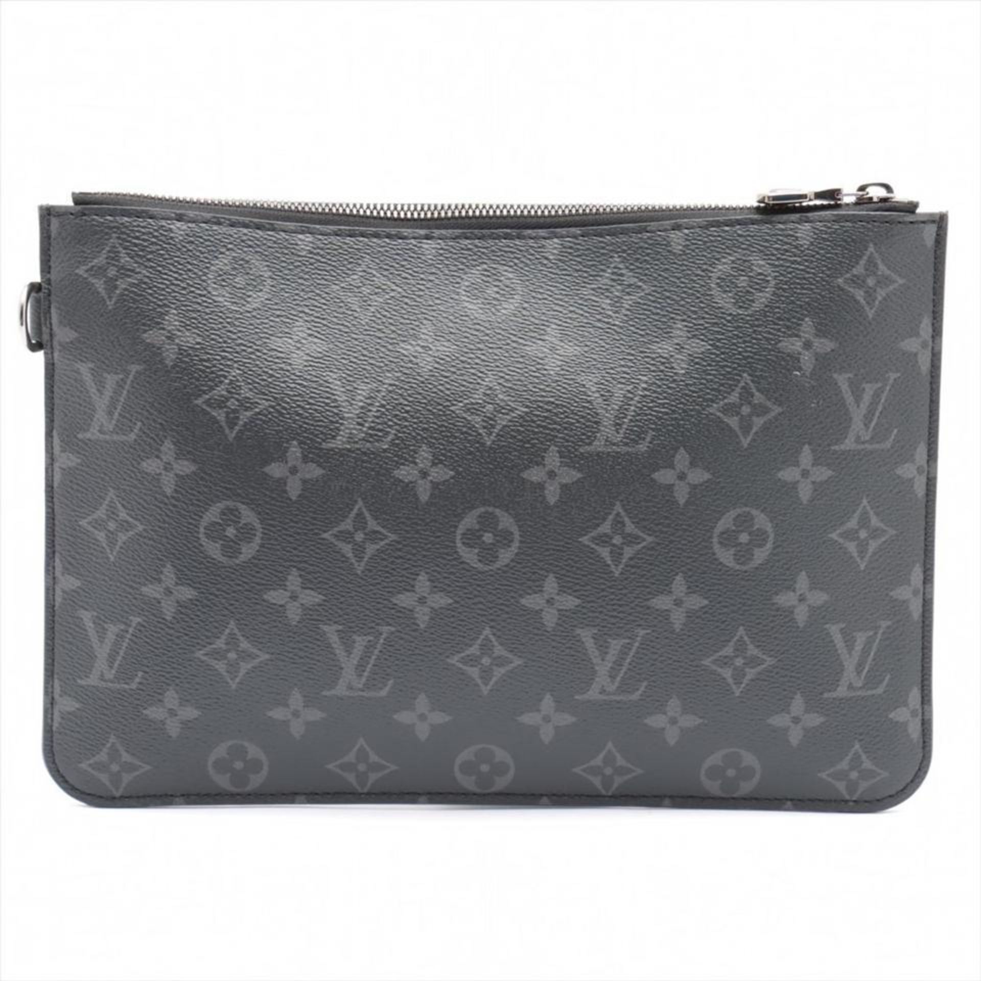 LOUIS VUITTON ULTRA RARE MONOGRAM ECLIPSE FRAGMENT CABAS LIGHT POCHETTE - Image 7 of 11