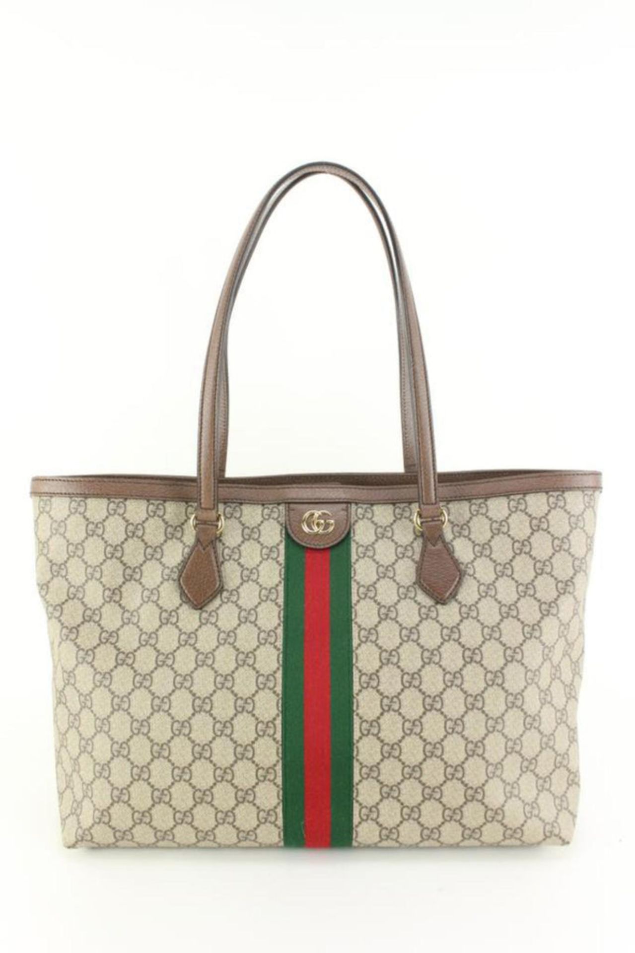 GUCCI SUPREME GG MEDIUM OPHIDIA TOTE