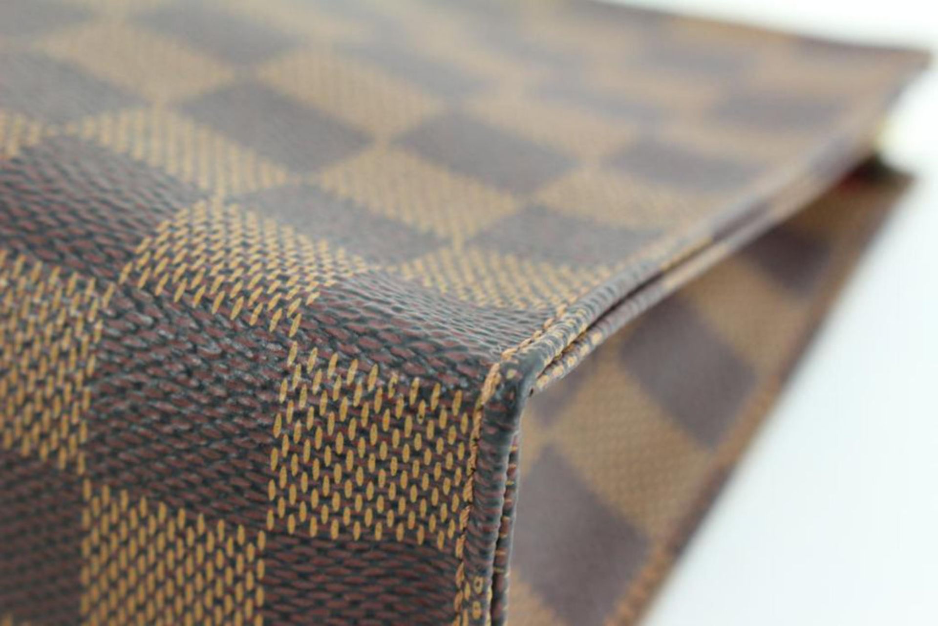 LOUIS VUITTON SPECIAL ORDER DAMIER EBENE TOILETRY POUCH 19 - Bild 3 aus 11