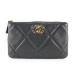 CHANEL 19 SMALL ZIP POUCH