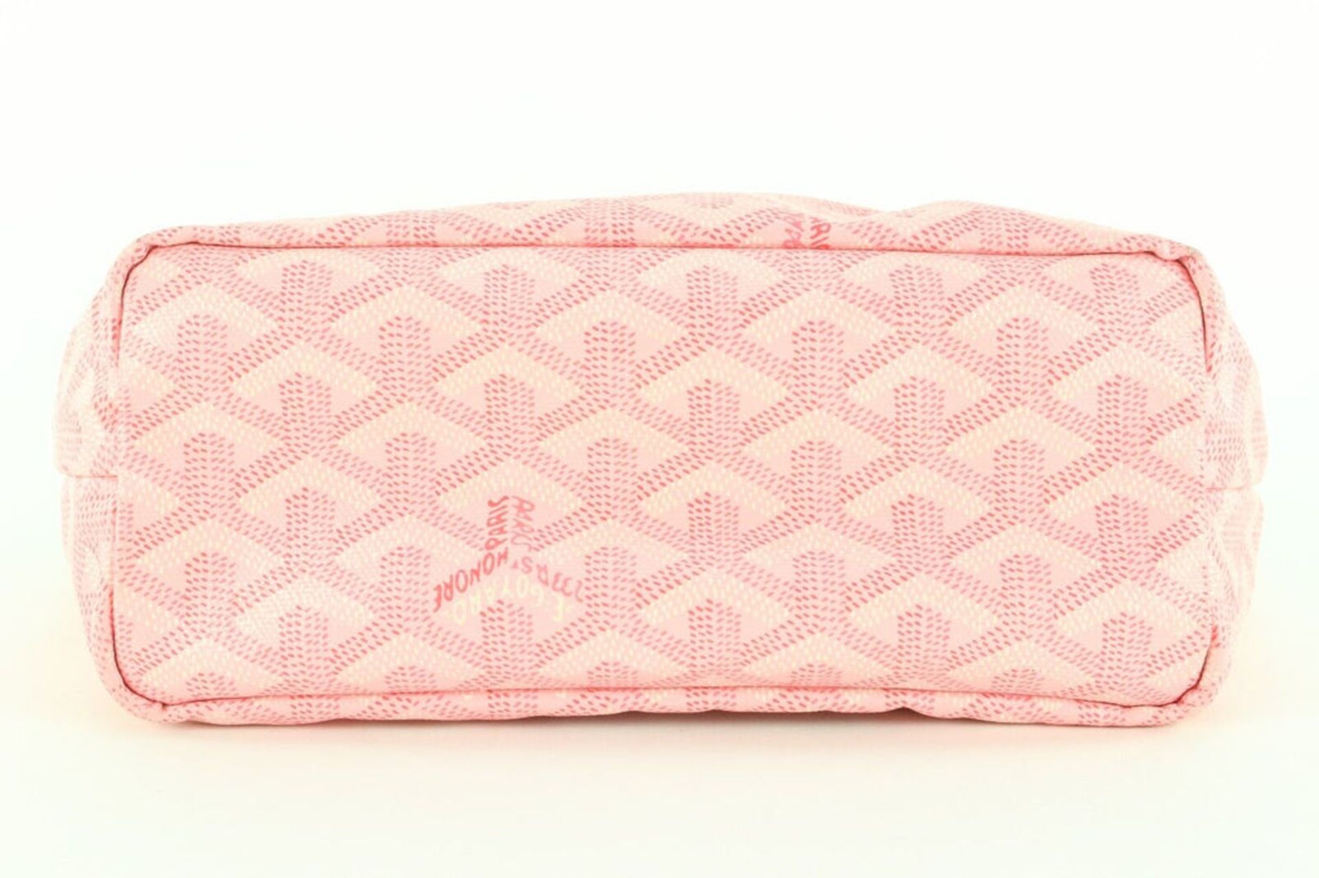 GOYARD PINK CHEVRON MINI ANJOU SAINT LOUIS WITH POUCH - Bild 3 aus 12