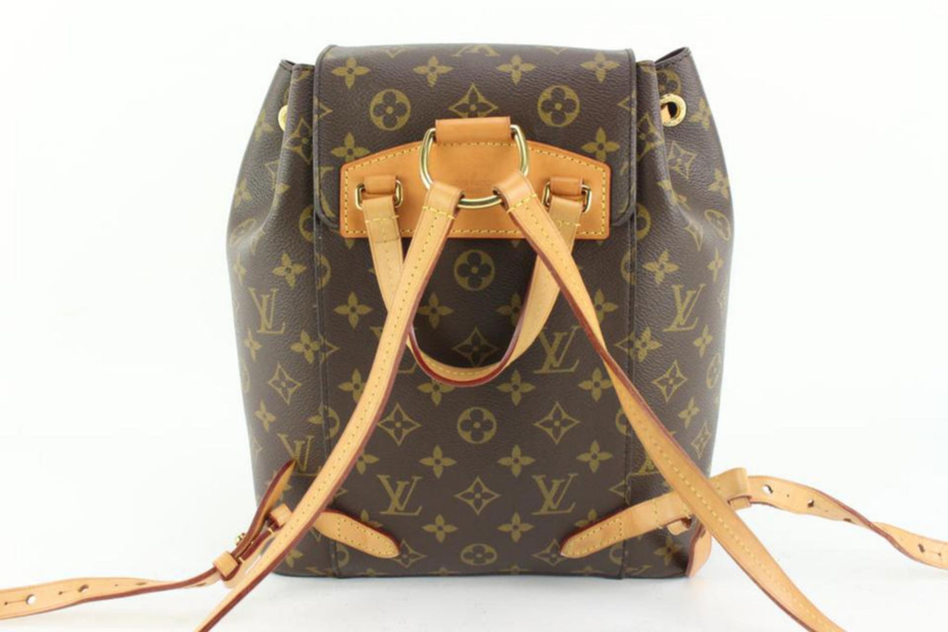 LOUIS VUITTON MONOGRAM MONTSOURIS NM PM BACKPACK - Image 11 of 15