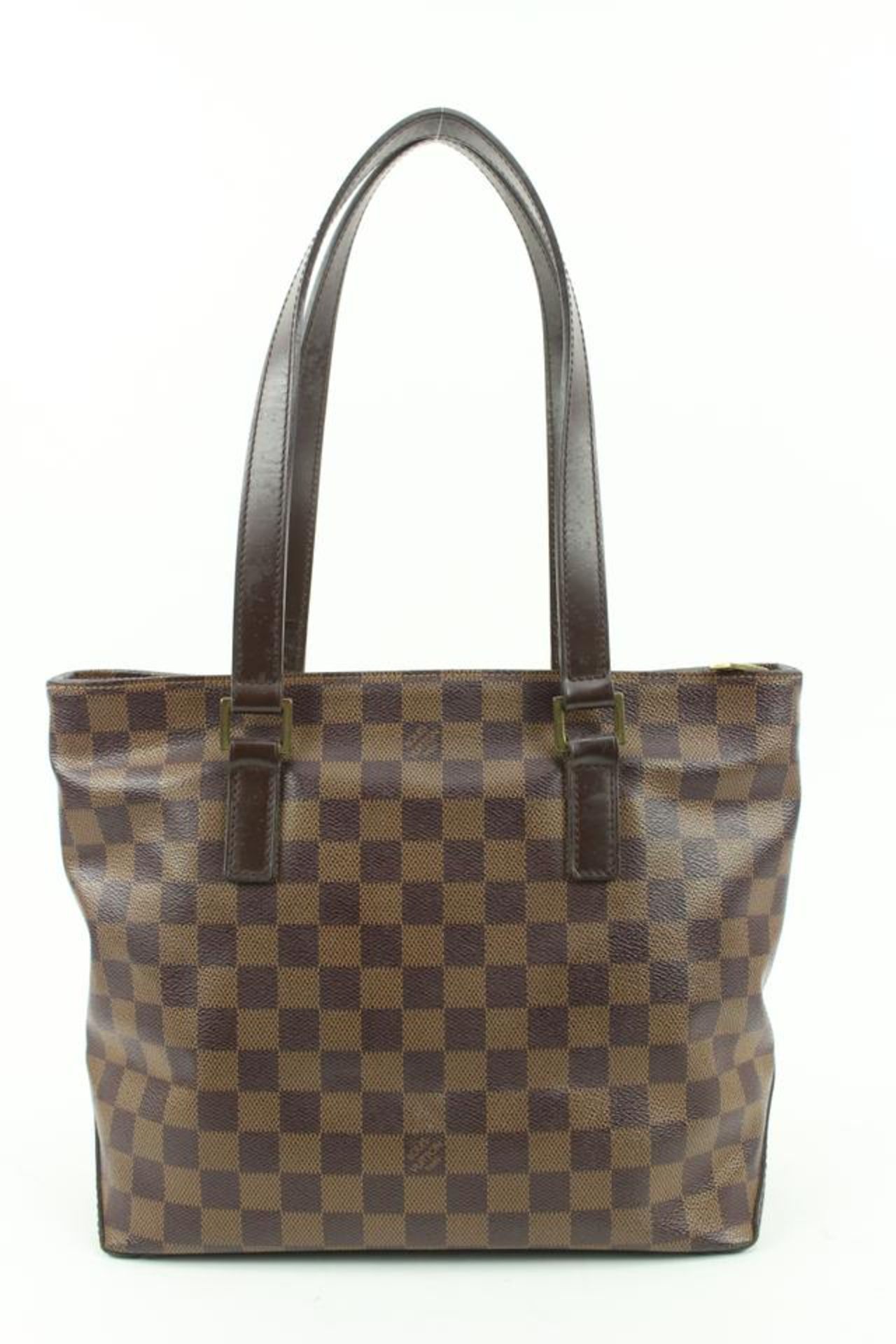 LOUIS VUITTON SPECIAL ORDER DAMIER EBENE CABAS PIANO ZIP TOTE BAG - Bild 5 aus 8