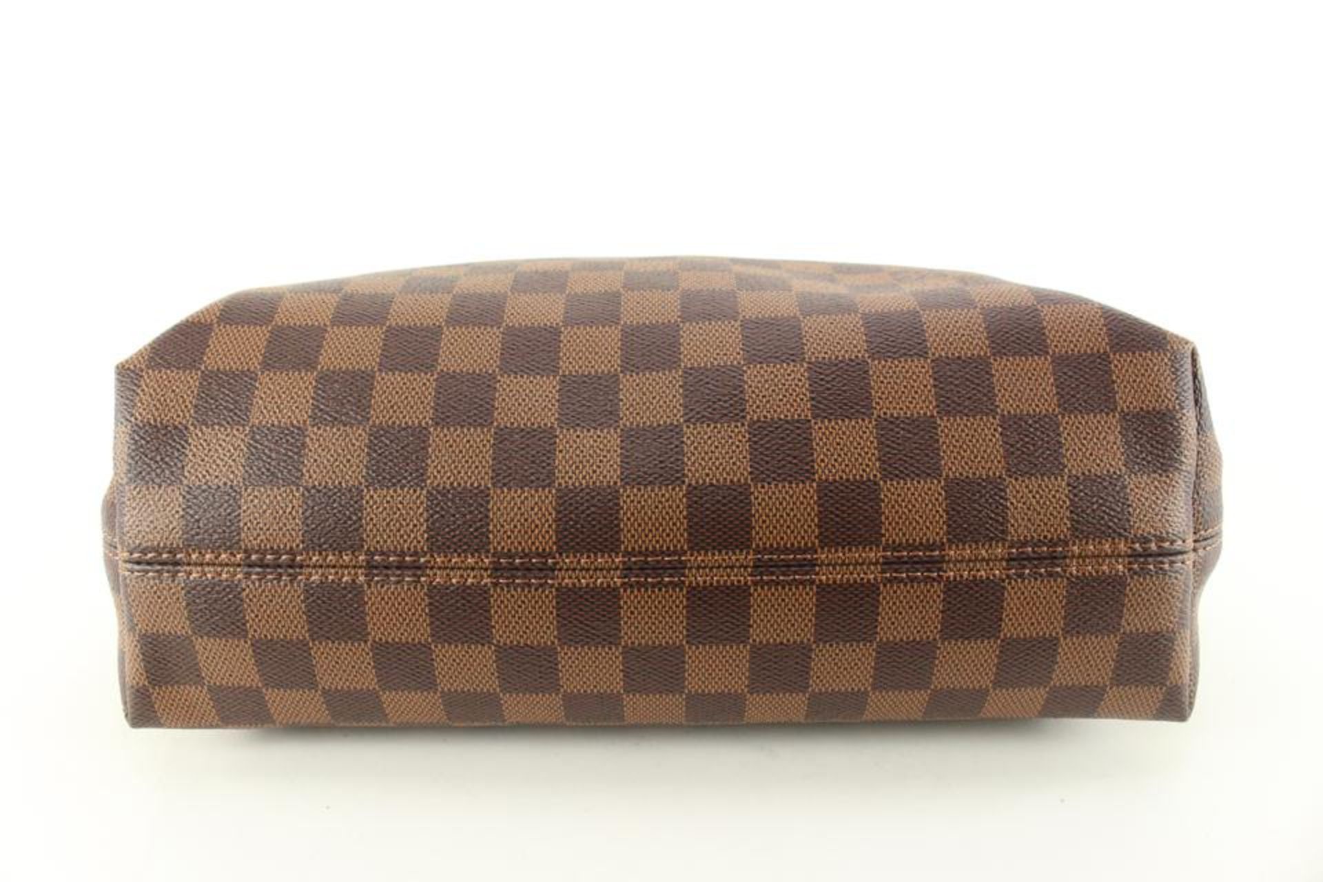 LOUIS VUITTON DAMIER EBENE GRACEFUL PM HOBO DELIGHTFUL ARTSY - Image 5 of 11