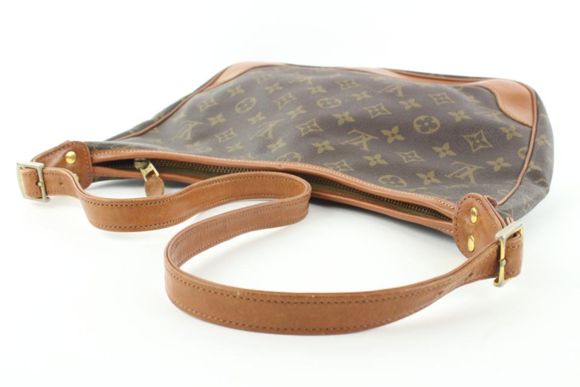 LOUIS VUITTON ULTRA RARE VINTAGE MONOGRAM HOBO BAGATELLE BOULOGNE BAG - Image 8 of 11