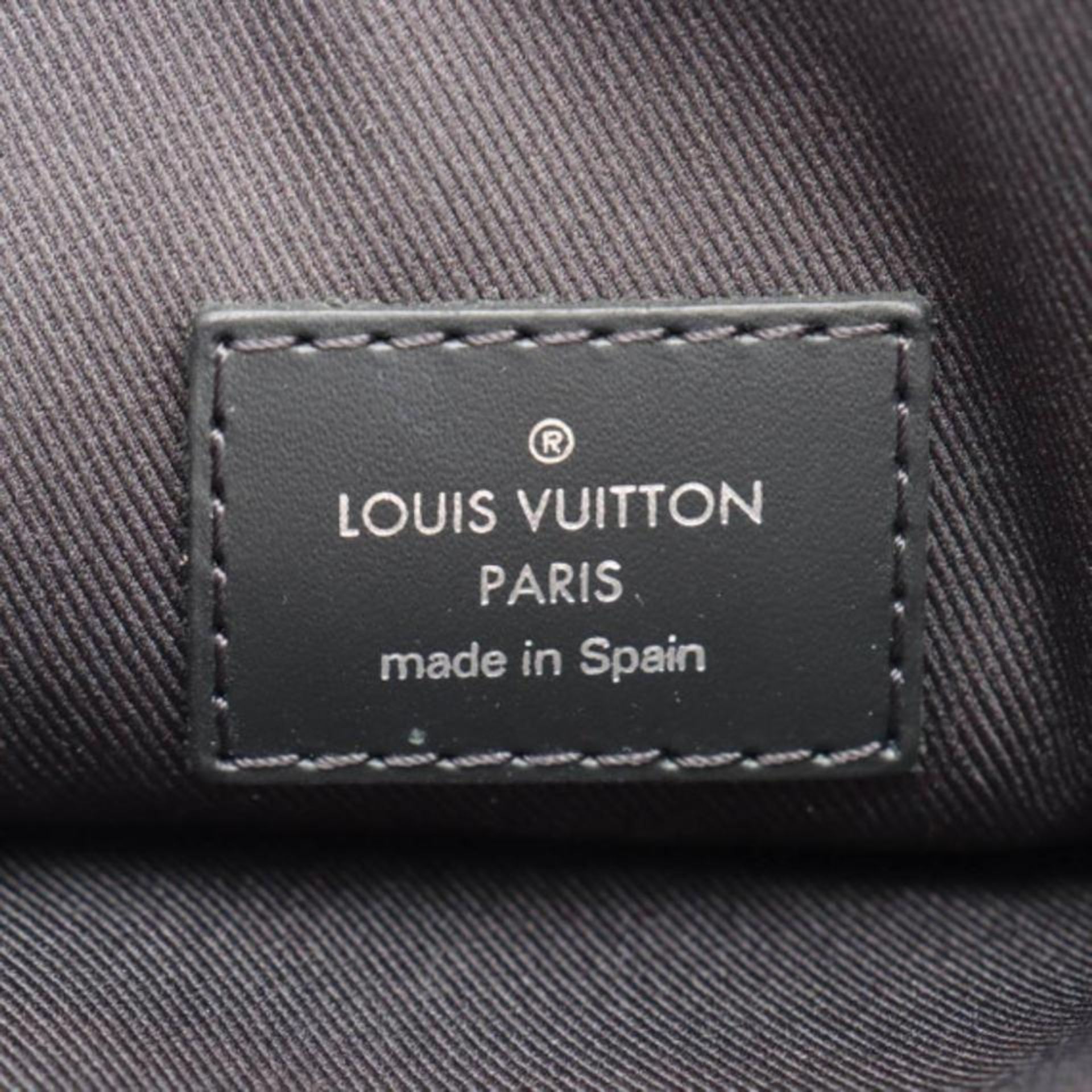 LOUIS VUITTON ULTRA RARE MONOGRAM ECLIPSE FRAGMENT CABAS LIGHT POCHETTE - Image 8 of 11