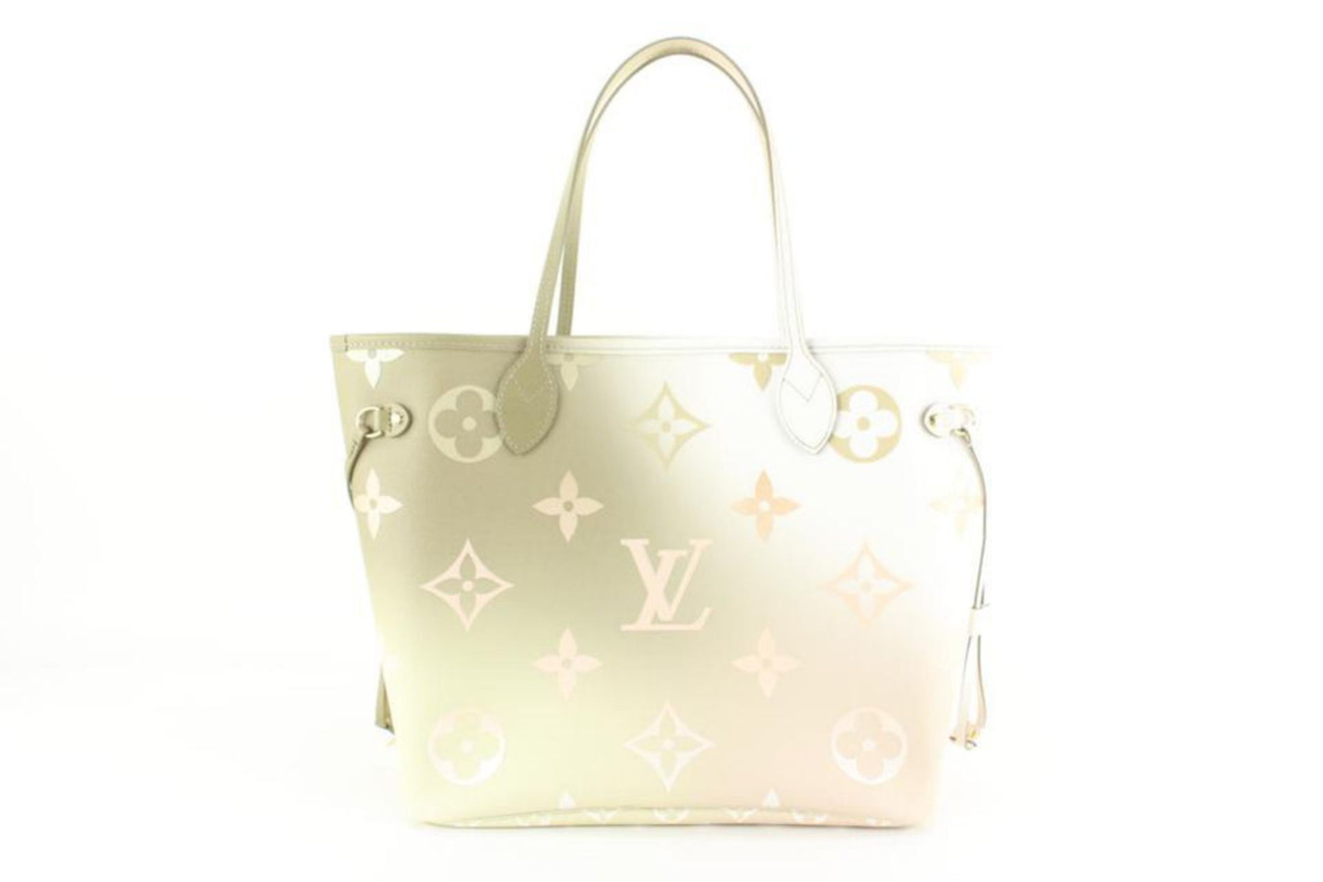 LOUIS VUITTON SUNRISE SUNSET MONOGRAM NEVERFULL MM TOTE WITH POUCH - Bild 8 aus 11