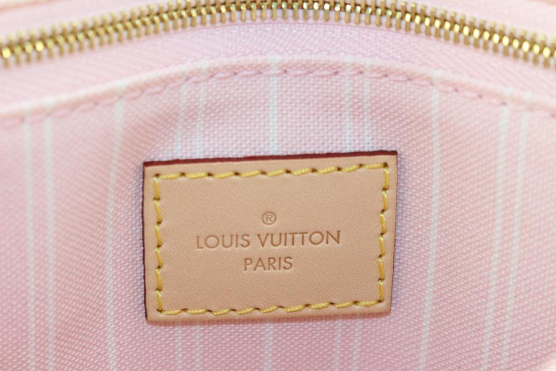 LOUIS VUITTON PINK X YELLOW MONOGRAM BY THE POOL SPEEDY 25 BANDOULIERE - Bild 12 aus 12