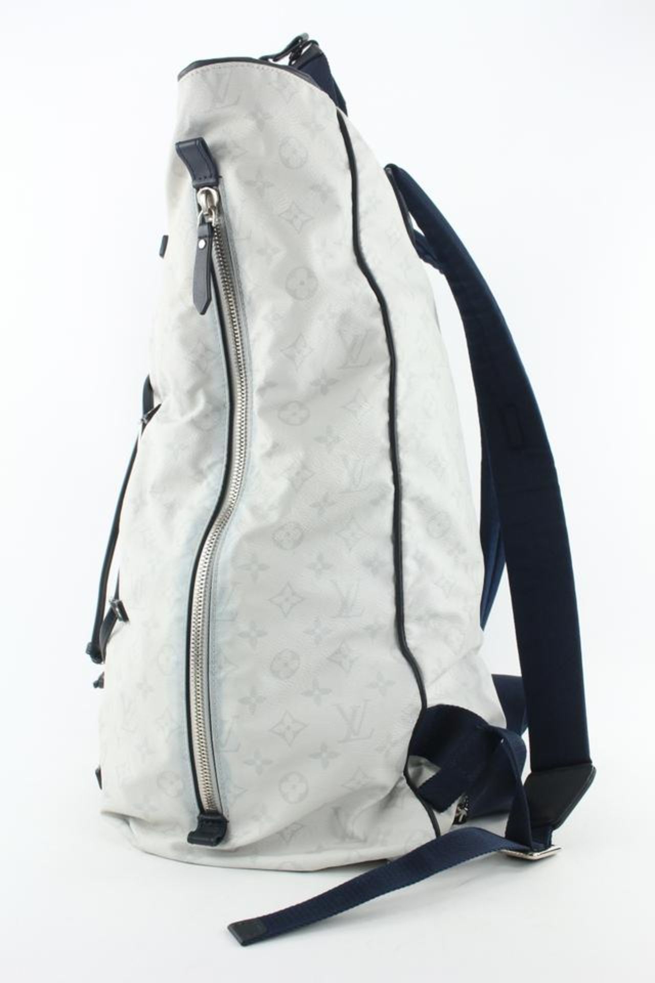 LOUIS VUITTON RARE LIMITED WHITE MONOGRAM ULTRALIGHT BACKPACK - Image 6 of 12