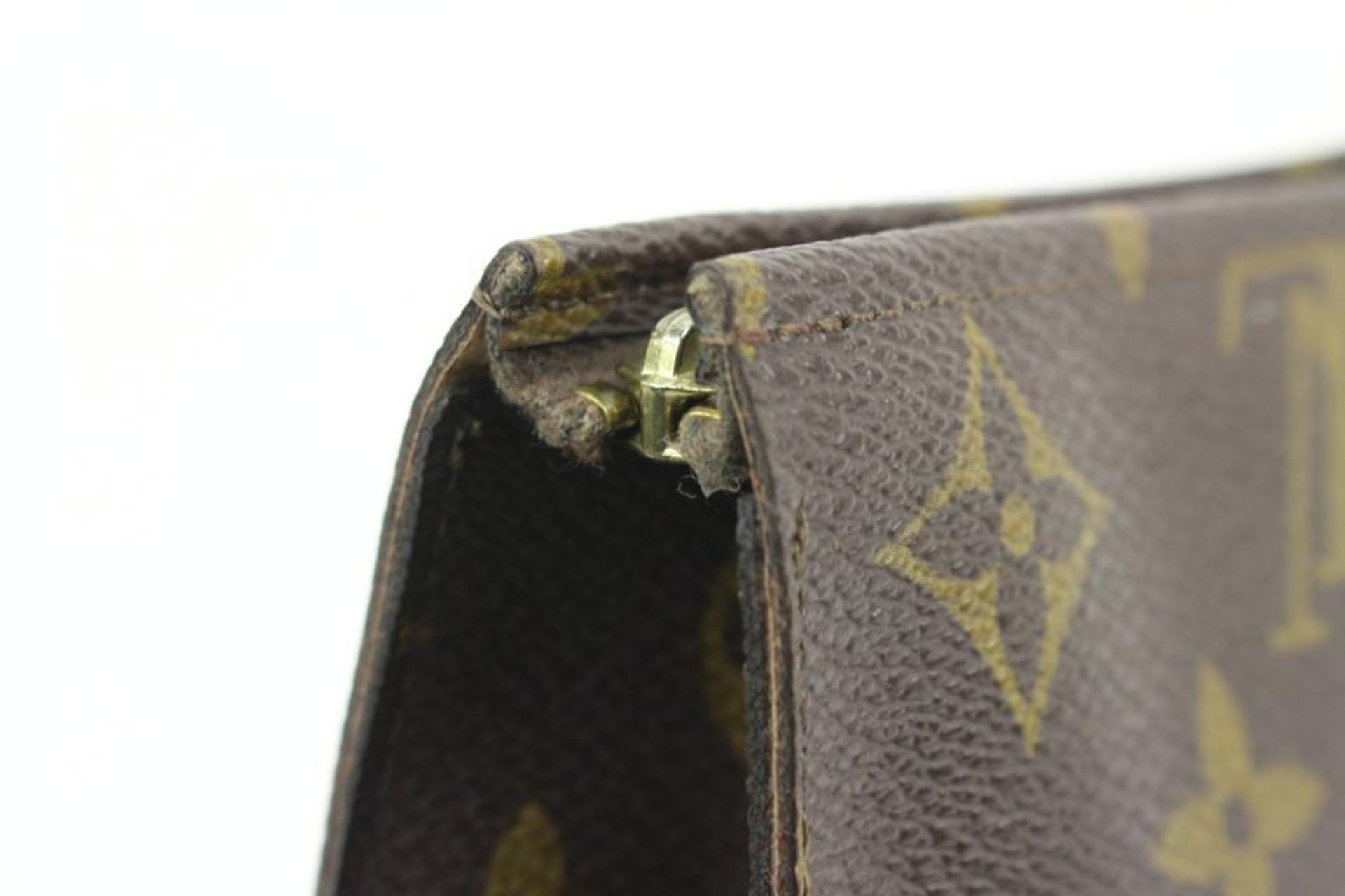 LOUIS VUITTON ULTRA RARE MONOGRAM TOILETRY POUCH 11 POCHE TOILETTE - Image 4 of 12