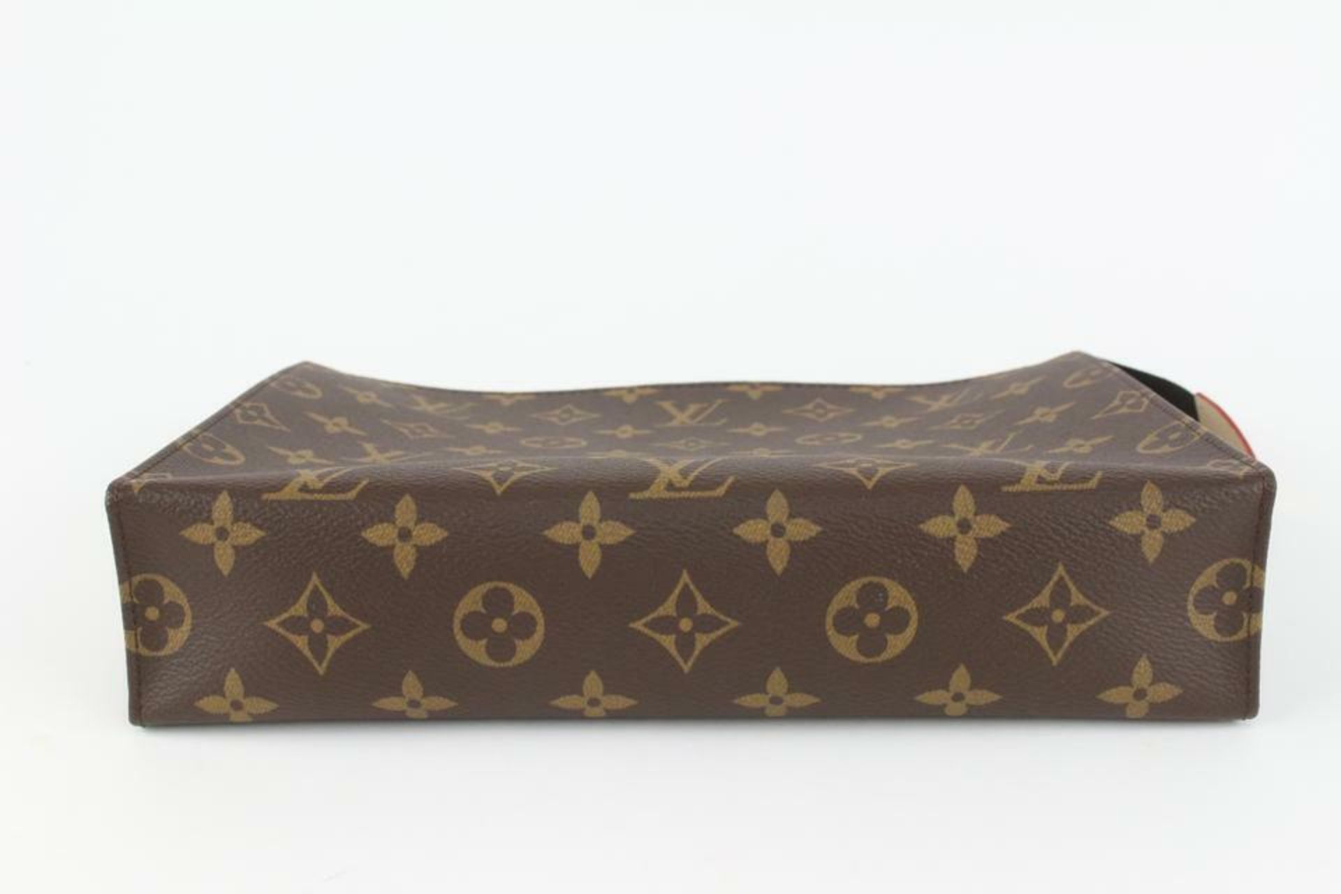 LOUIS VUITTON DISCONTINUED MONOGRAM TOILETRY POUCH 26 COSMETIC CASE - Bild 4 aus 11