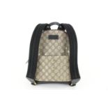 GUCCI GG SUPREME MONOGRAM GOLD BEES SMALL BACKPACK