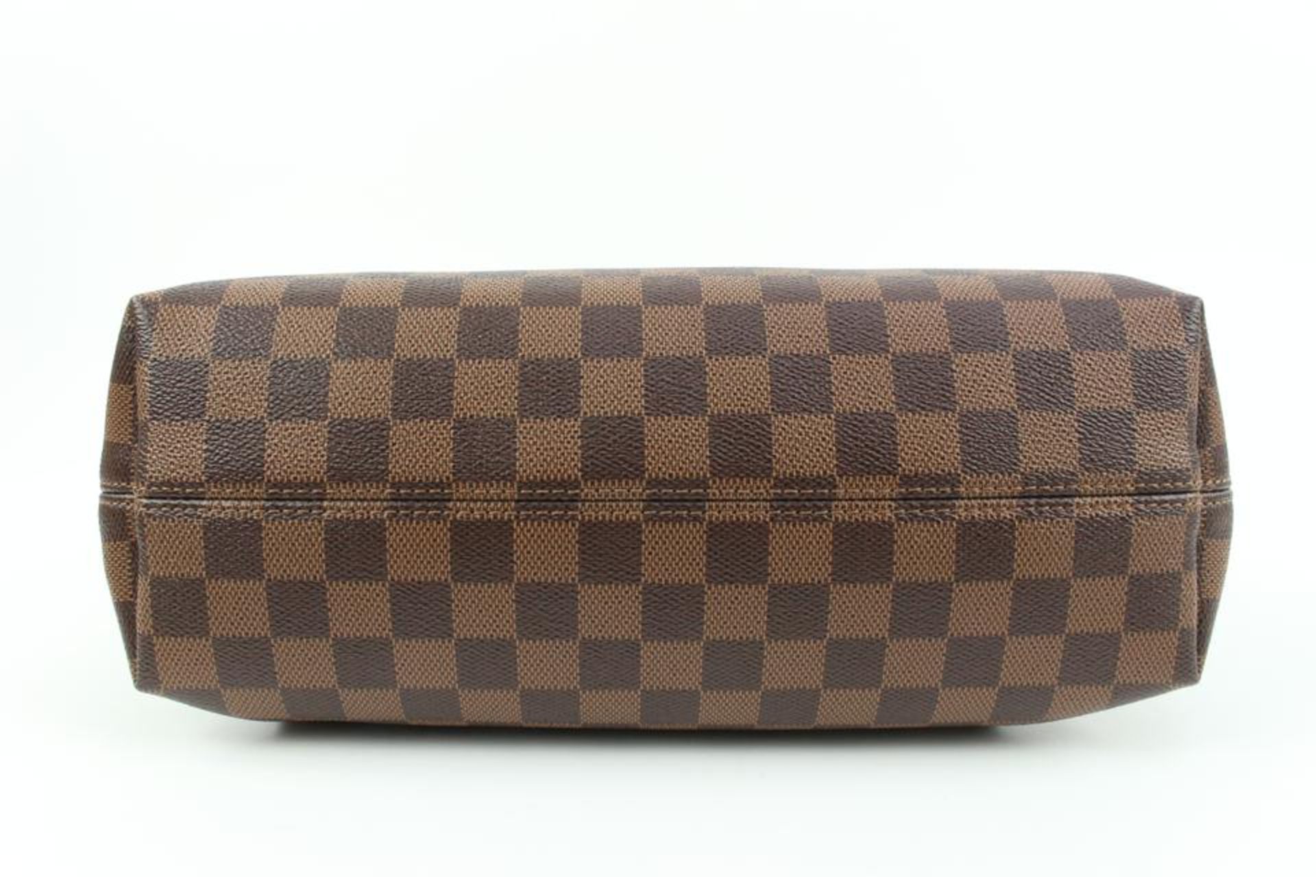 LOUIS VUITTON DAMIER EBENE GRACEFUL PM HOBO - Image 6 of 15