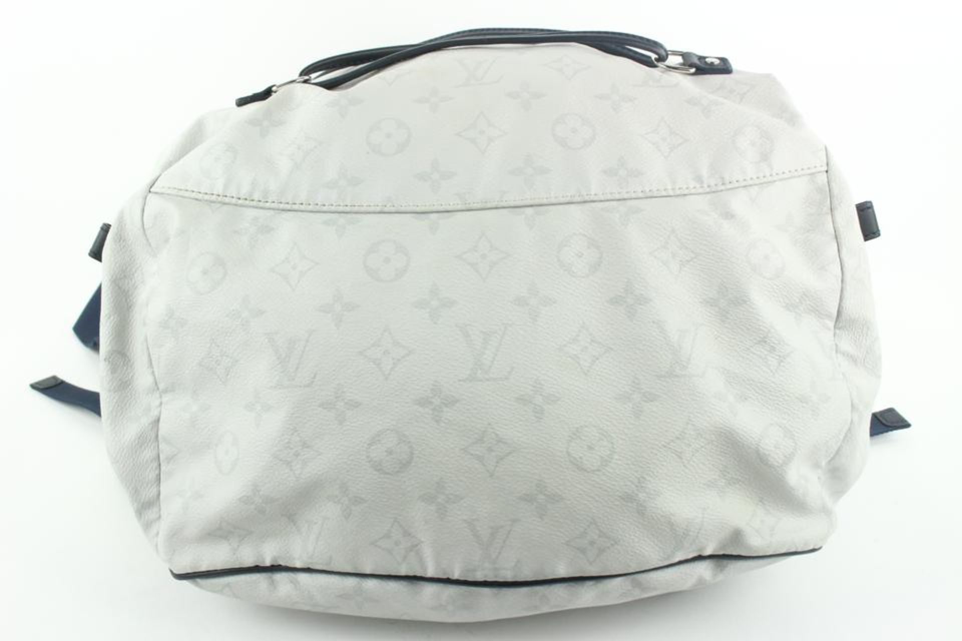 LOUIS VUITTON RARE LIMITED WHITE MONOGRAM ULTRALIGHT BACKPACK - Image 3 of 12