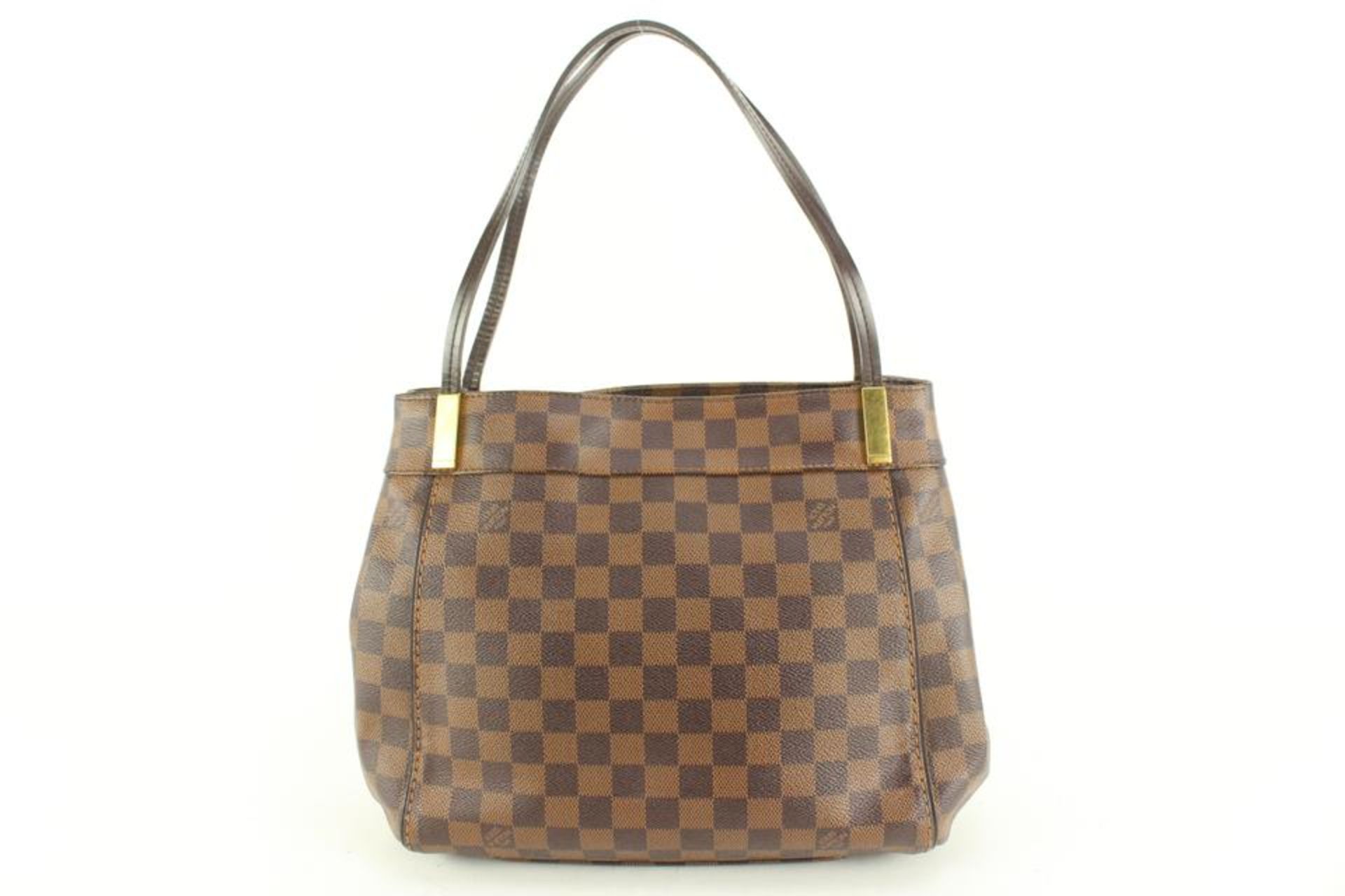 LOUIS VUITTON DAMIER EBENE MARYLEBONE PM SHOULDER BAG TOTE - Image 7 of 11