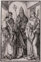 Albrecht Dürer (1471-1528), after, Saints Stephen, Sixtus and Lawrence