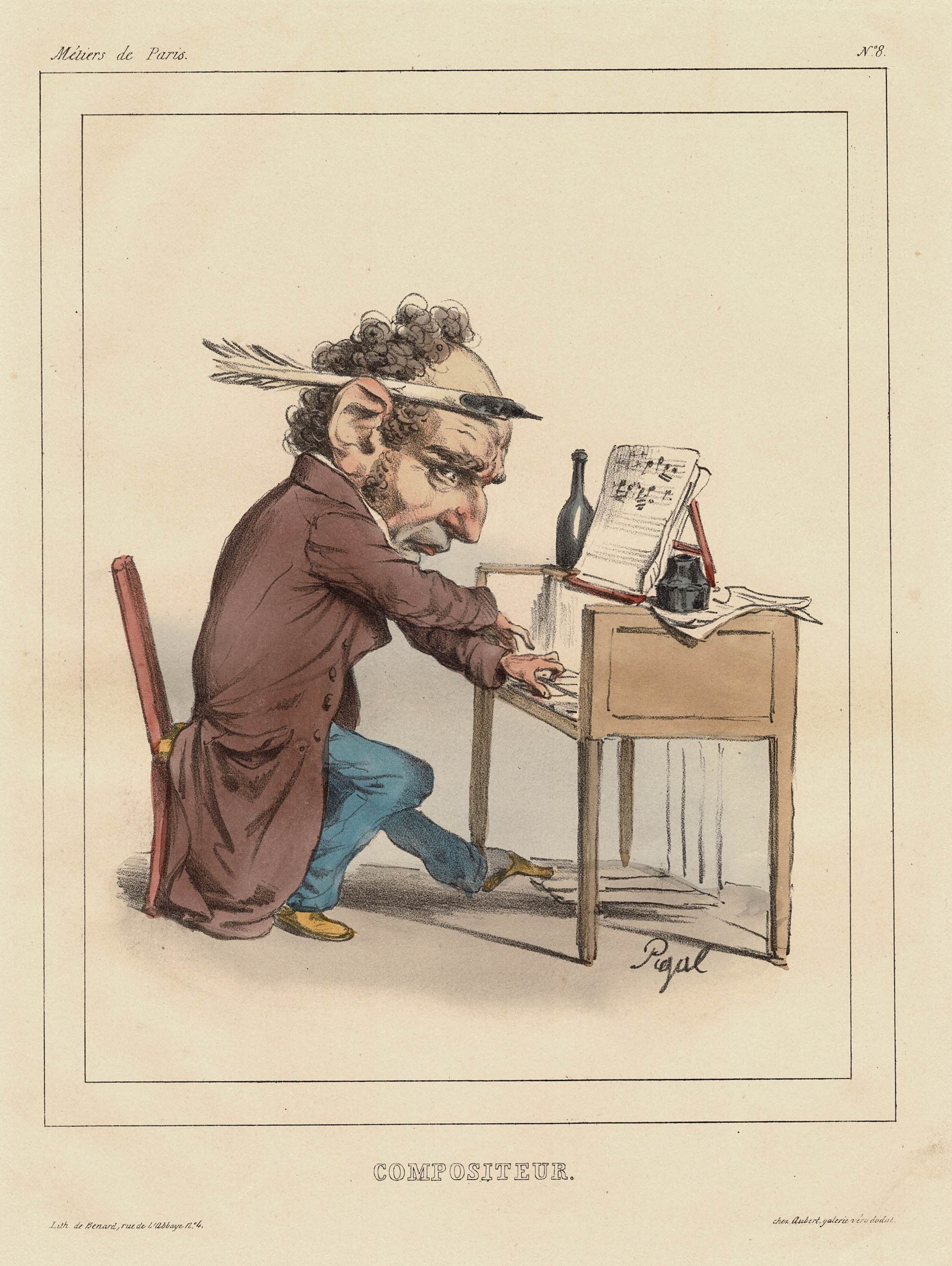 Edmé Jean Pigal, Le Compositor