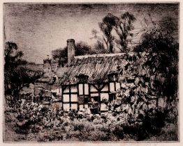 Mortimer Menpes- Anne Hathaway's Cottage -Shakespeare