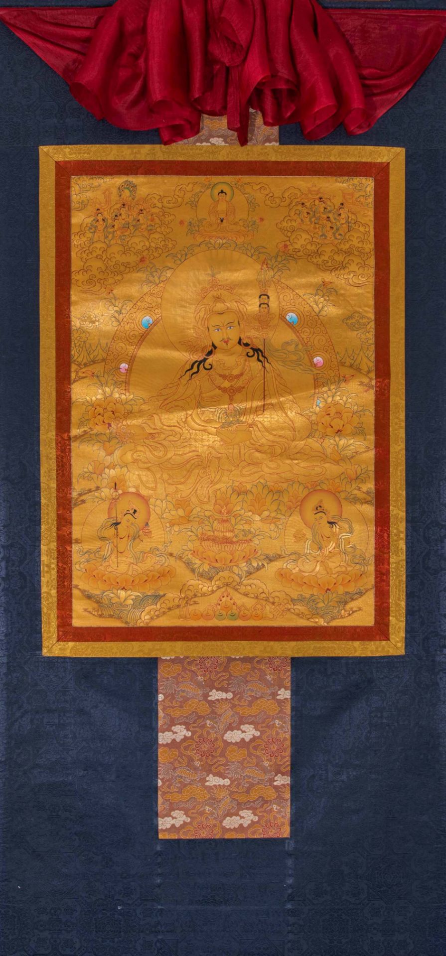 Thangka from Qing dynasty 