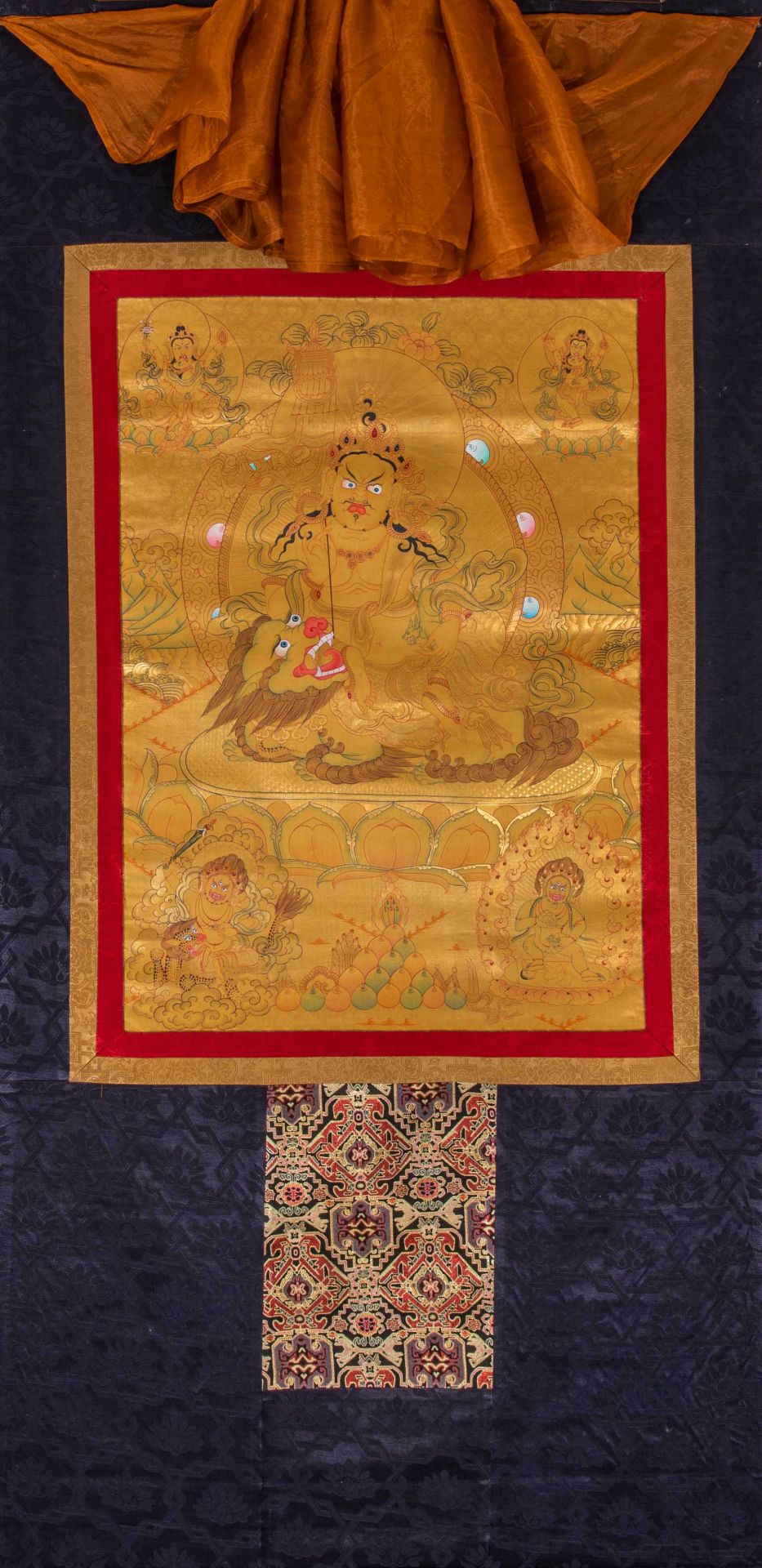 Thangka from Qing dynasty 