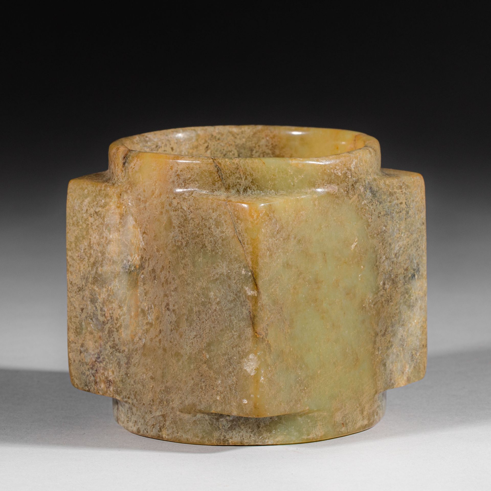 Jade cong from Western Zhou Dynasty - Image 4 of 7