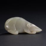 Hotian jade mouse from Qing dynasty