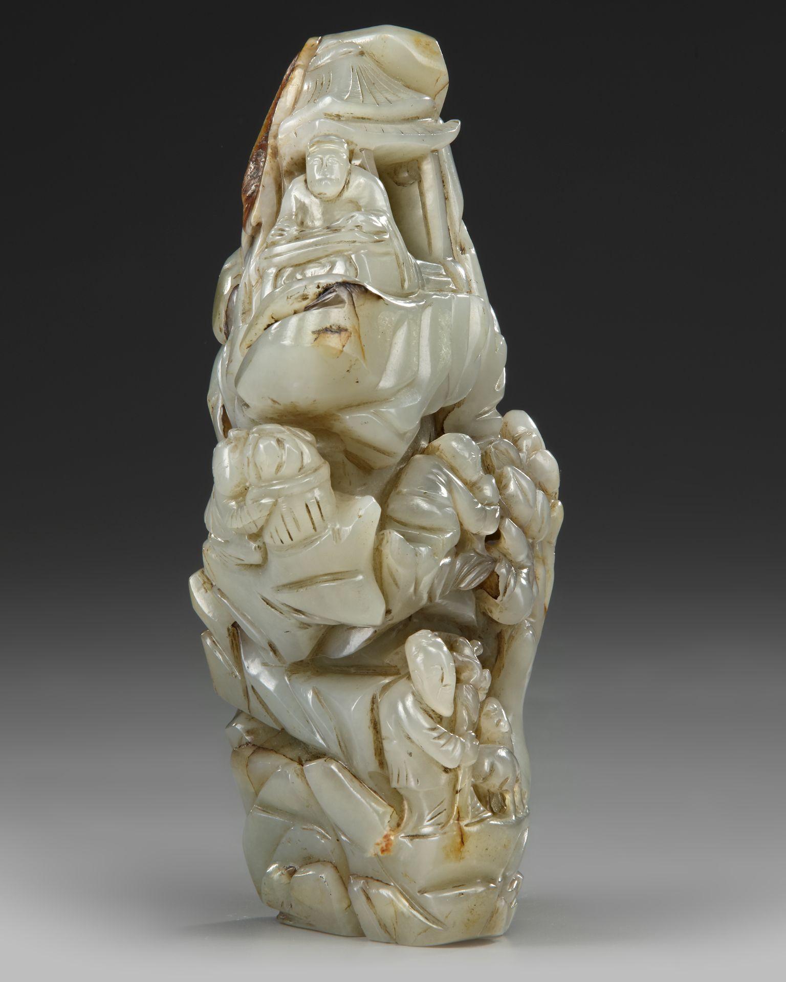 A CHINESE JADE BOULDER, 17TH-18TH CENTURY - Bild 4 aus 5