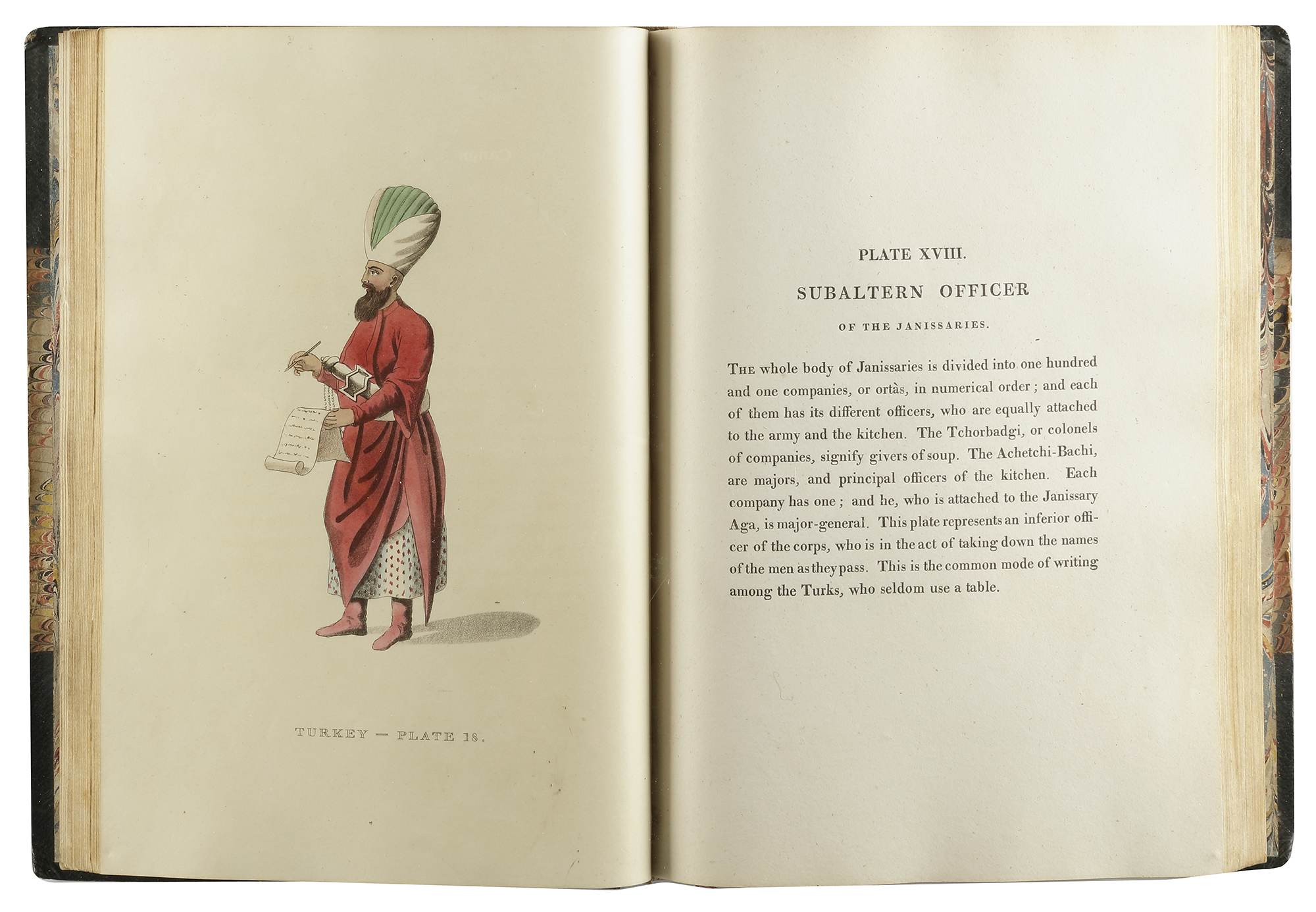PICTURESQUE REPRESENTATIONS OF THE DRESS AND MANNERS OF THE TURKS, DATED 1814 - Image 2 of 4