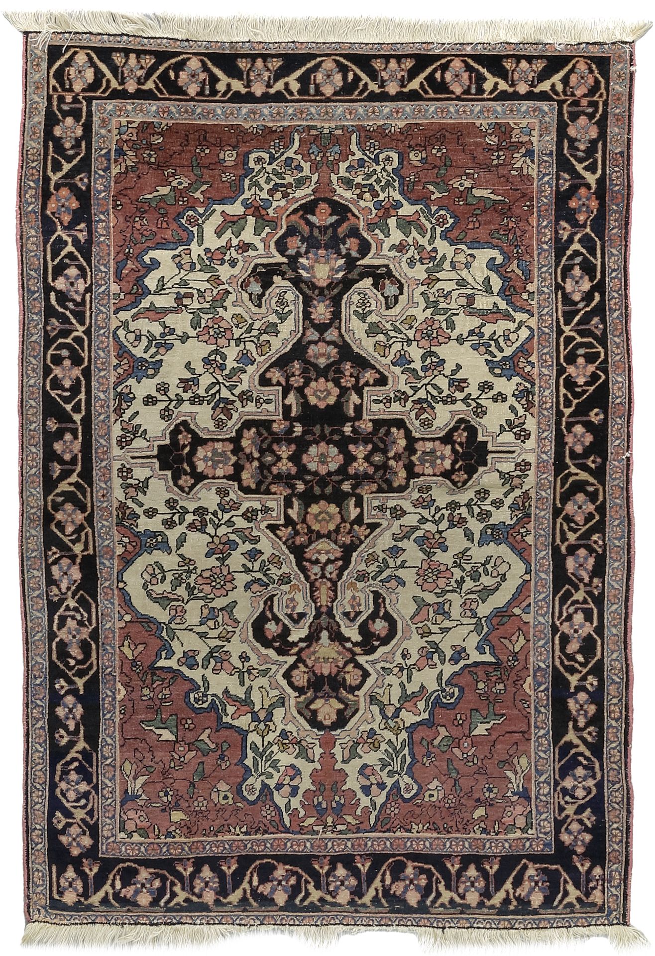 A SARUK FERAHAN RUG, IVORY GROUND